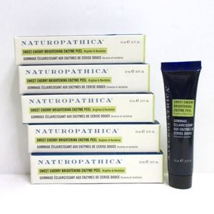 NATUROPATHICA SWEET CHERRY BRIGHTENING ENZYME PEEL .33 OZ BOXED 5 PC LOT